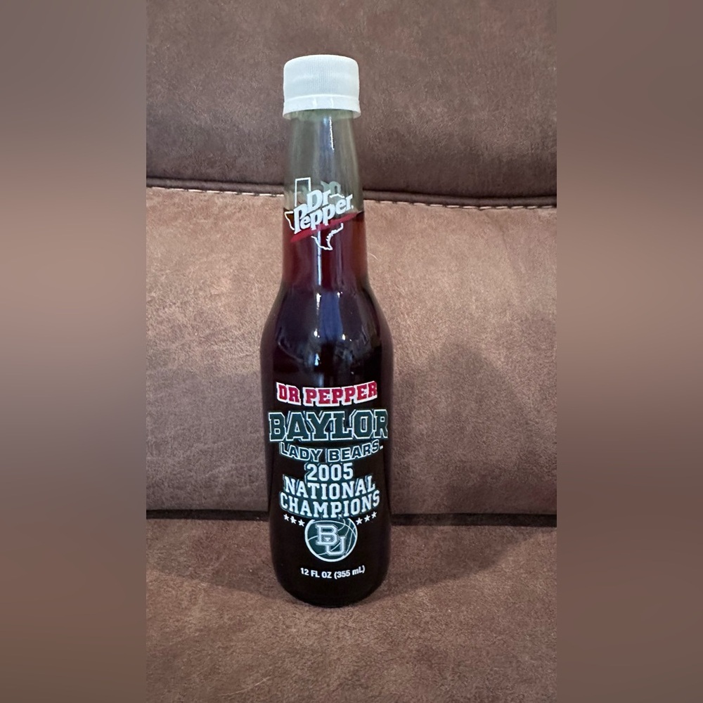 2005 Lady Bears Dr Pepper Bottle